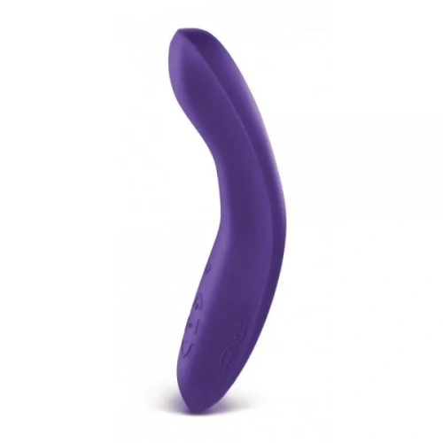We-Vibe Rave + Лубрикант 50 мл - анатомічний вібратор для точки G, 19,3х3,4 см (фіолетовий) - купити в Києві, Україні